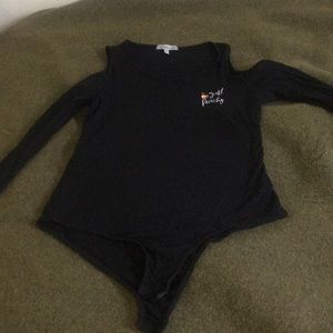 Just peachy body suit